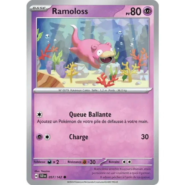 Carte Pokémon Ramoloss 57/142 - EV7 - Couronne Stellaire