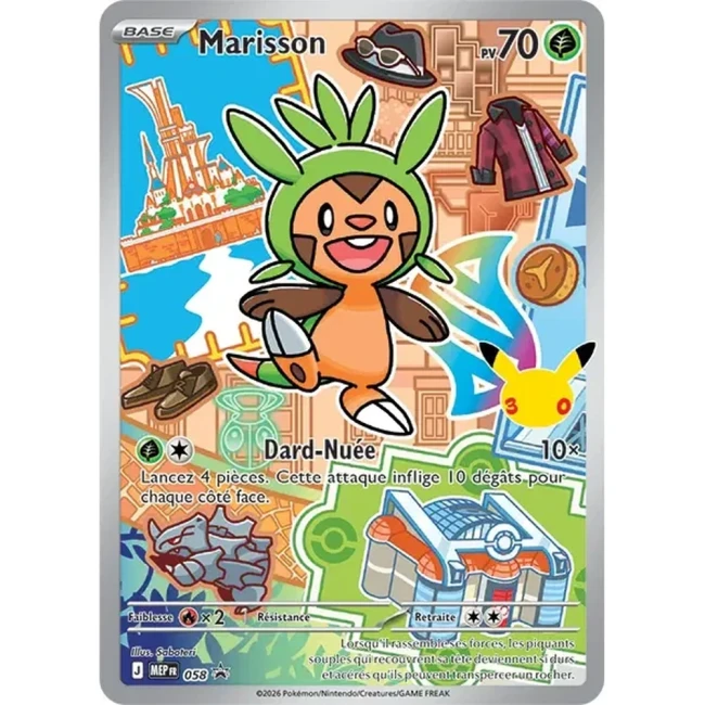 Carte Pokémon Marisson 058 - Méga évolution PROMO