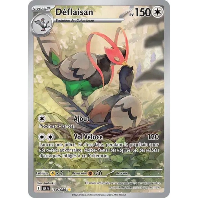Carte Pokémon Déflaisan 150/86 - EV10.5 Foudre Noire