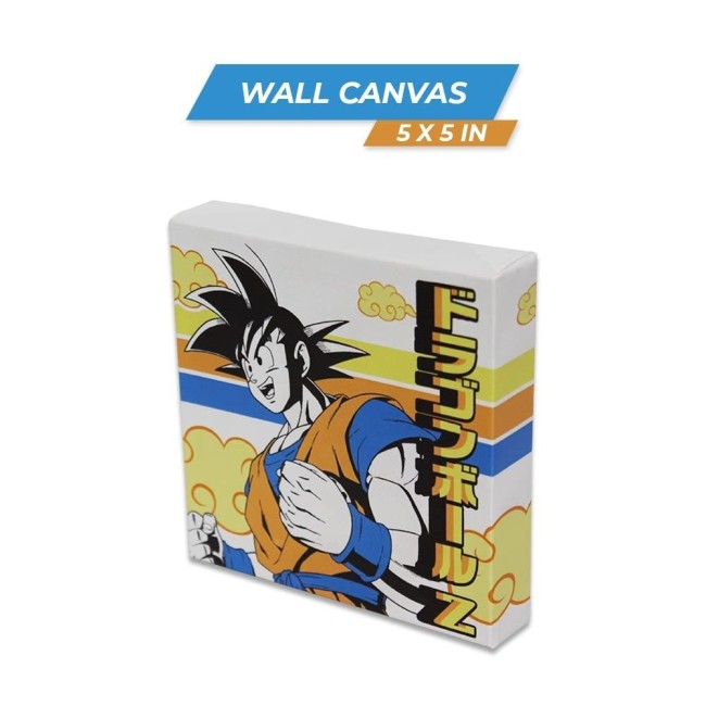 Toile murale Goku Dragon Ball Z 5x5 pouces