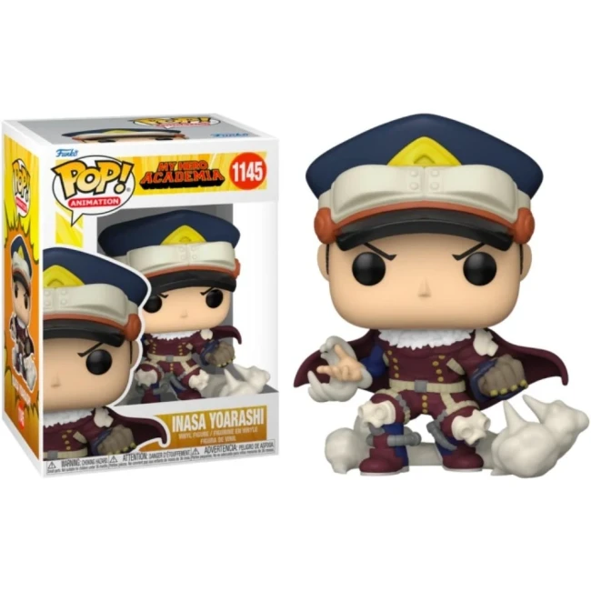 Inasa Yoarashi POP 1145 – Figurine Funko My Hero Academia avec effets de vent Figurine Funko POP Inasa Yoarashi N°1145 en boîte – My Hero Academia