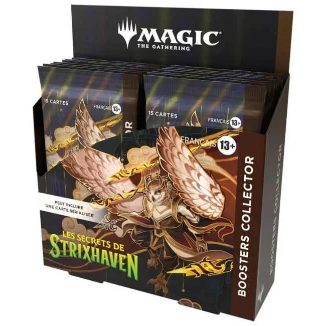 Magic: The Gathering - Display de Boosters Collector Les secrets de Strixhaven (12 Boosters) - FR