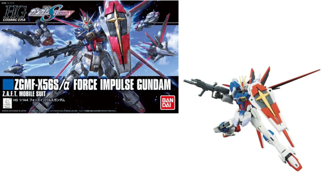 HGCE 1/144 Force Impulse Gundam - Model Kit - 13cm Bandai