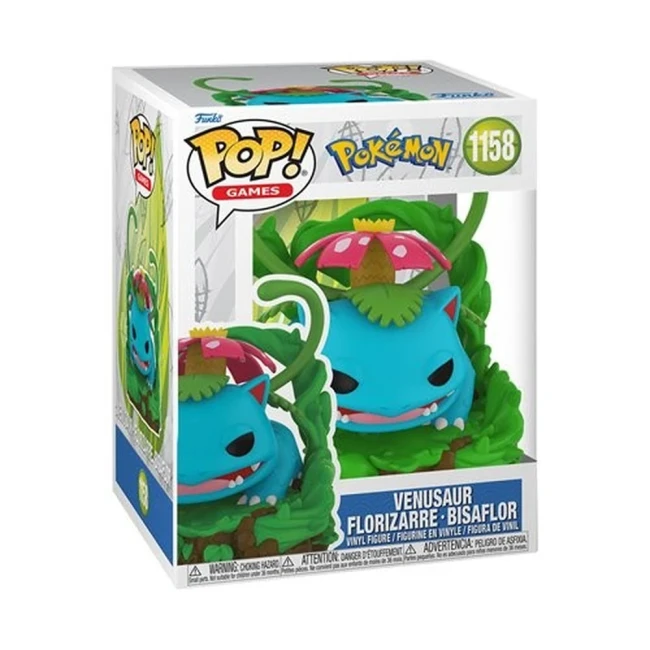 Funko POP! Premium Pokémon #1158 – Florizarre (Venusaur)