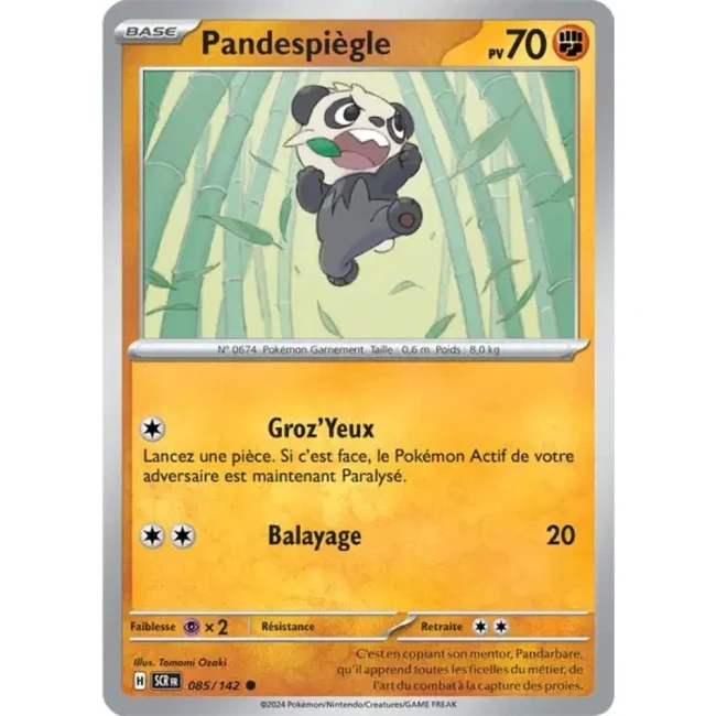 Carte Pokémon Pandespiègle 85/142 - EV7 - Couronne Stellaire