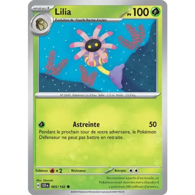 Carte Pokémon Lilia 5/142 - EV7 - Couronne Stellaire