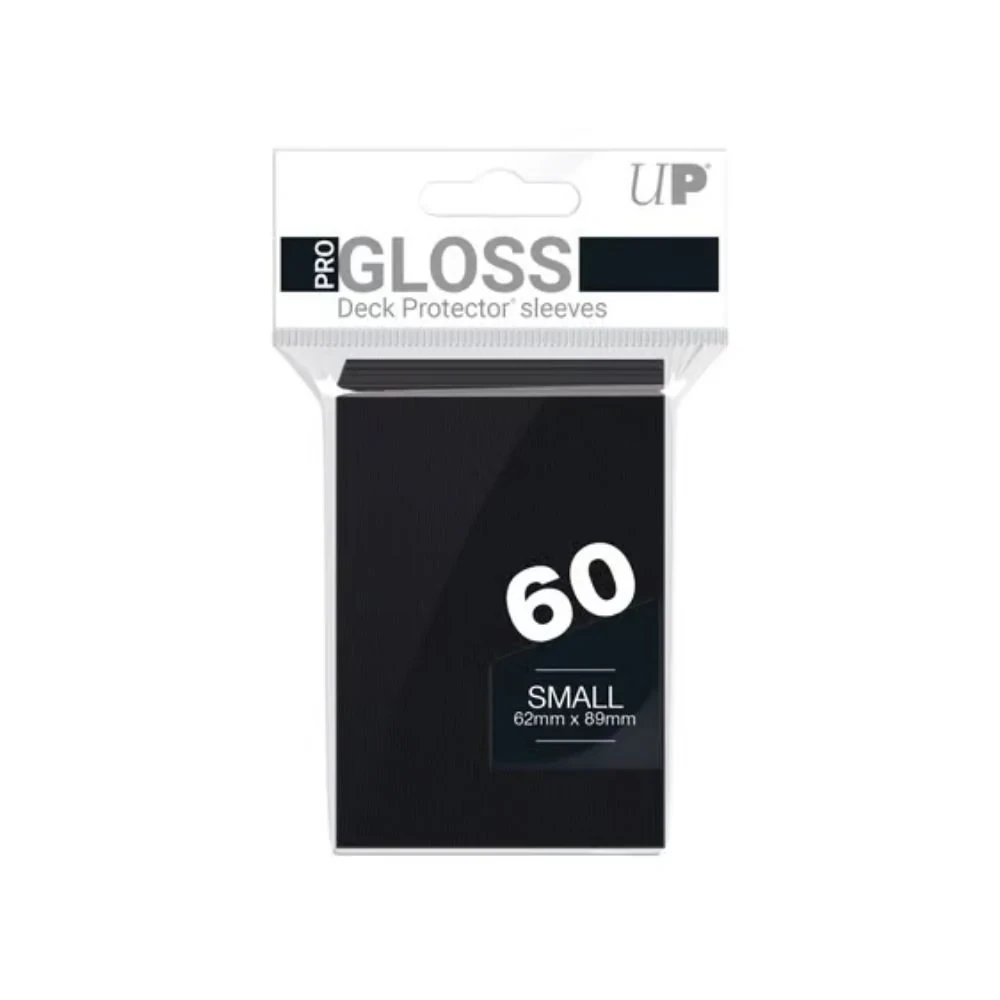Sachet Ultra PRO PRO-Gloss noir, 60 sleeves 62 × 89 mm