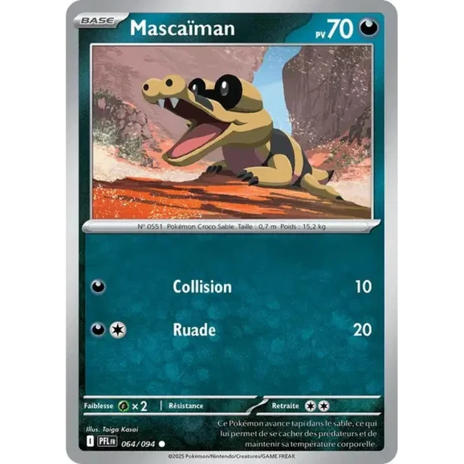 Carte Pokémon Mascaïman 64/94 - ME02 Flammes Fantasmagoriques