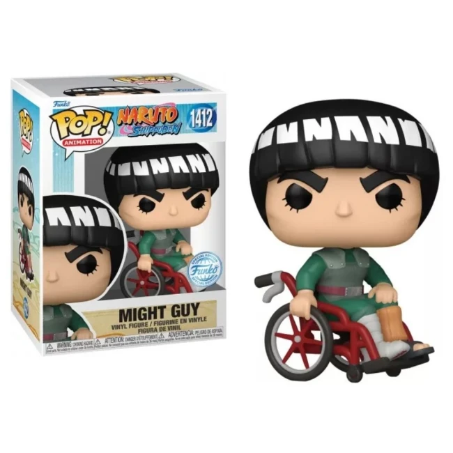 Funko POP Naruto 1412 – Gaï Maito en Fauteuil Roulant