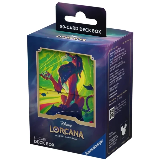 DISNEY - Lorcana - Boite à Deck - Scar - Chapitre 6