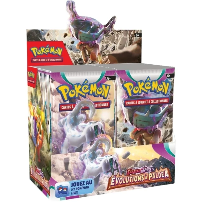 Pokemon EV2 - Évolutions à Paldea - Display (x36 boosters)