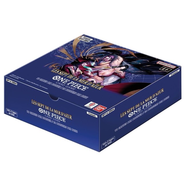 One Piece Card Game - Display de Pack de Booster OP-14 Les Sept de la Mer d'Azur (Display x24) - FR One Piece Card Game - Display de Pack de Booster OP-14 Les Sept de la Mer d'Azur (Display x24) - FR