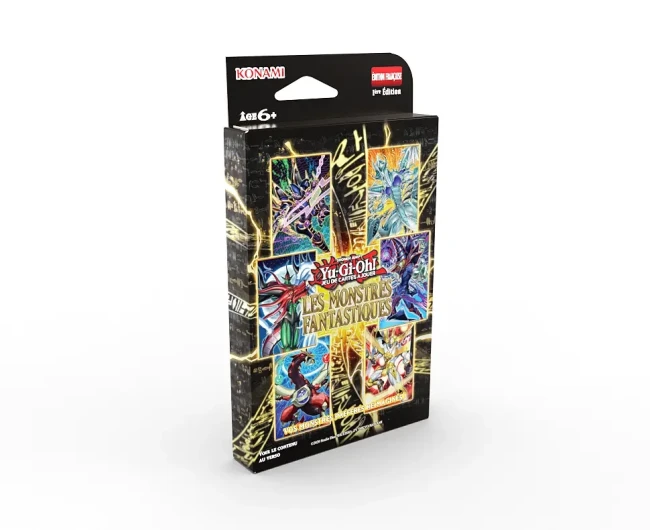 Magnificent Monsters FR – second angle du produit Autre angle de la tuckbox Yu-Gi-Oh! Les Monstres Fantastiques en français