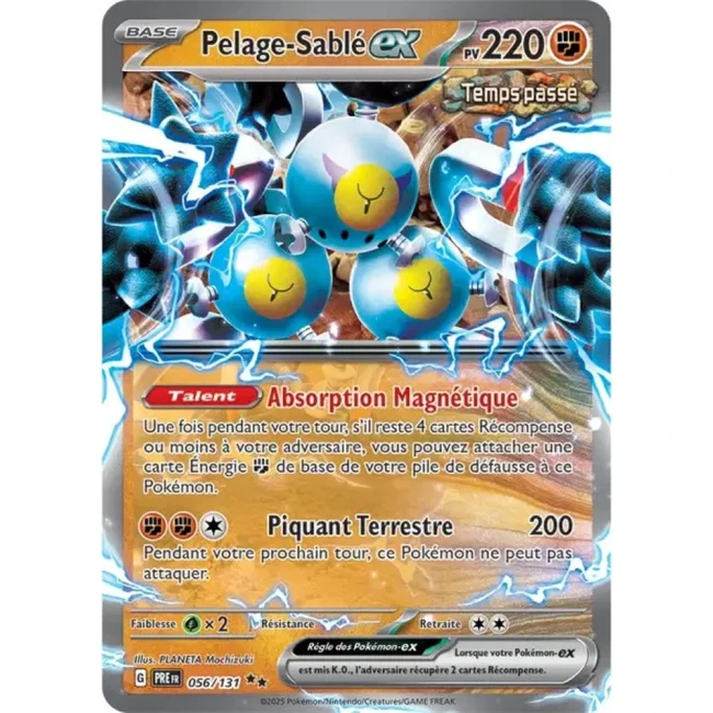 Carte Pokémon Pelage-Sablé ex 56/131 - EV8.5 Evolutions Prismatiques