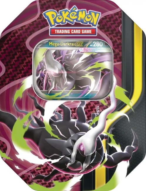 Pokébox Méga-Darkrai-ex – modèle au choix Pokébox Méga-Darkrai-ex Pokémon JCC en français