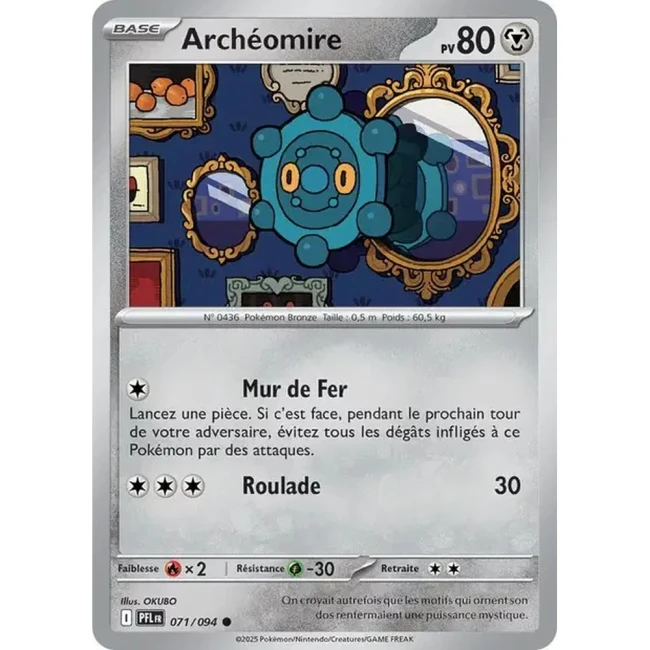 Carte Pokémon Archéomire 71/94 - ME02 Flammes Fantasmagoriques