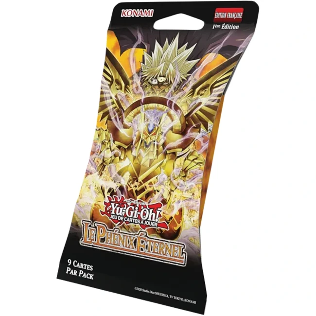 Booster Yu-Gi-Oh! JCC Immortal Phoenix sous blister cartonné en français