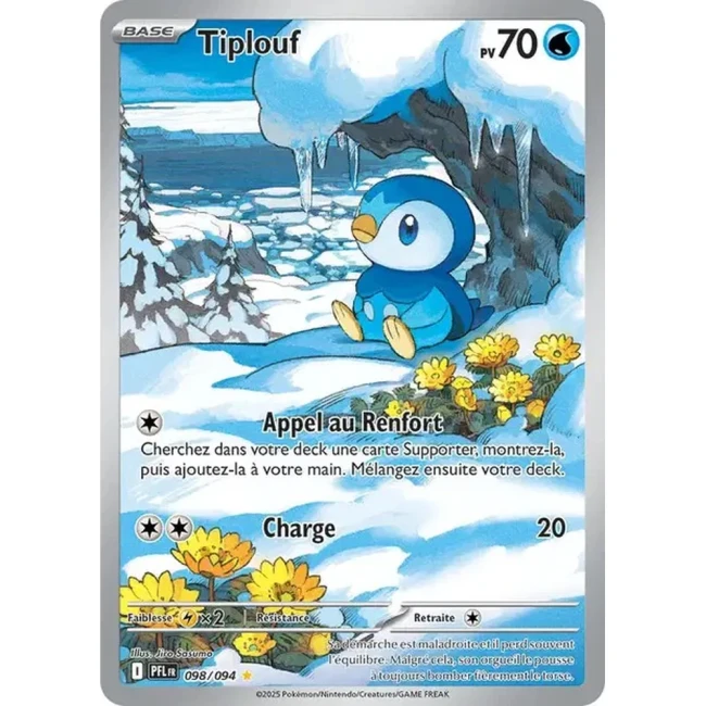 Carte Pokémon Tiplouf 98/94 - ME02 Flammes Fantasmagoriques