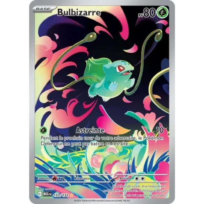 Carte Pokémon Bulbizarre 133/132 - ME1 Méga évolution