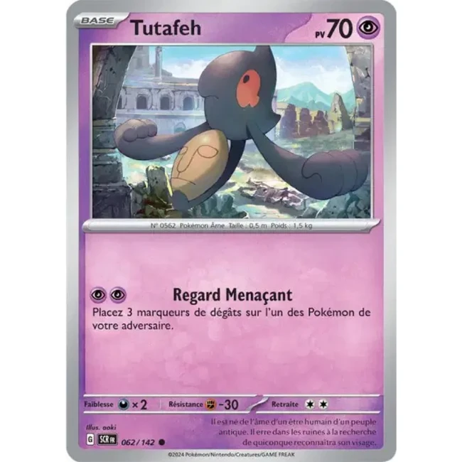 Carte Pokémon Tutafeh 62/142 - EV7 - Couronne Stellaire
