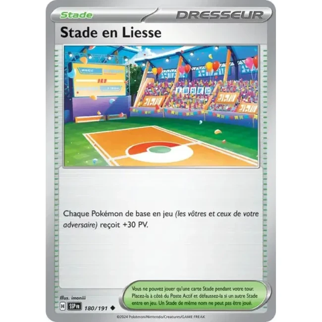 Carte Pokémon Stade en Liesse 180/191 - EV8 Étincelles Déferlantes