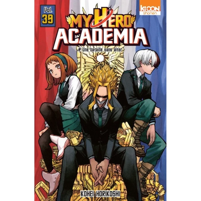 Couverture du manga My Hero Academia - Tome 39