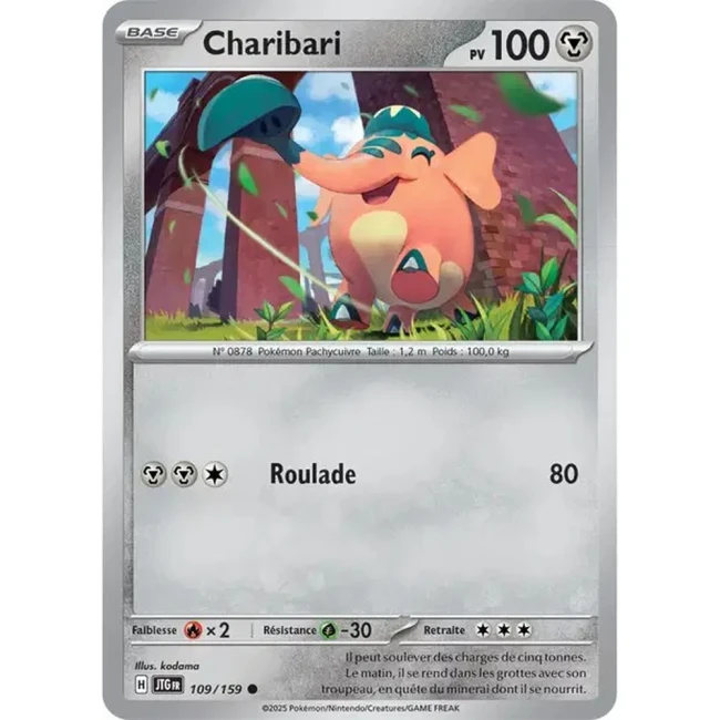 Carte Pokémon Charibari 109/159 - EV9 Aventures Ensemble