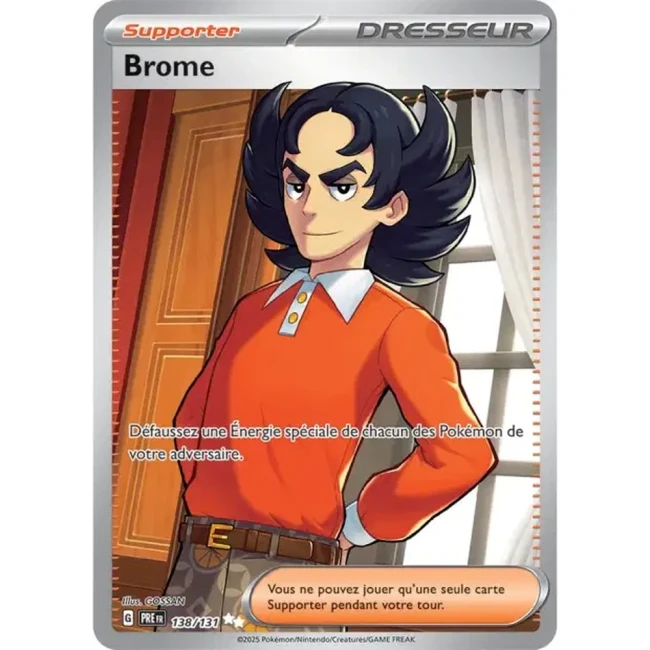 Carte Pokémon Brome 138/131 - EV8.5 Evolutions Prismatiques