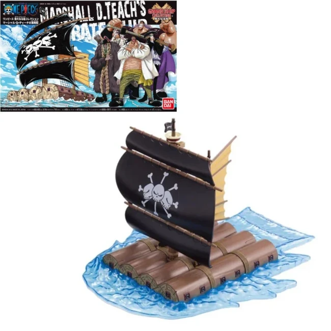 One Piece Figurine bateau - Marshall D.Teach 10cm Model Kit