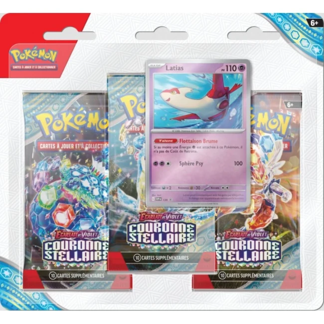 Pokemon EV7 - Couronne Stellaire - Tripack