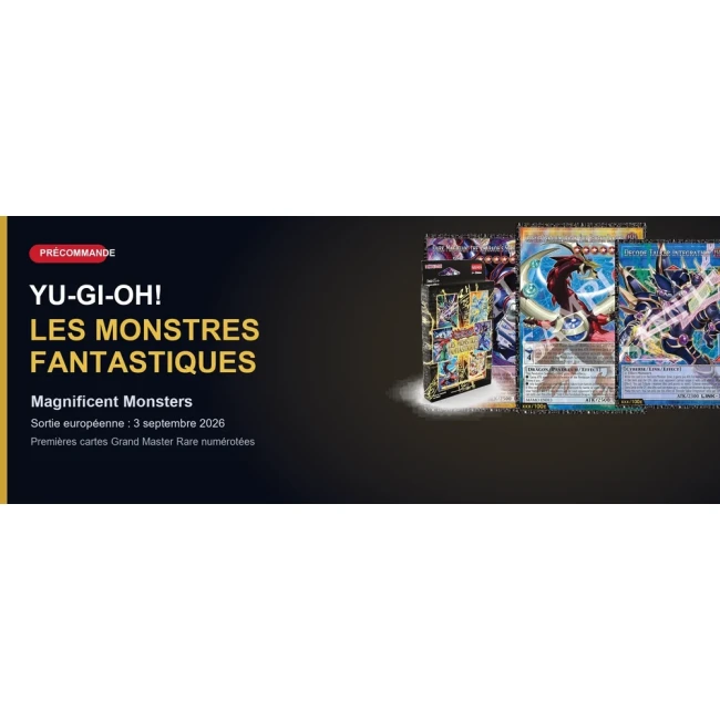Bannière Yu-Gi-Oh! Les Monstres Fantastiques sortie le 3 septembre 2026