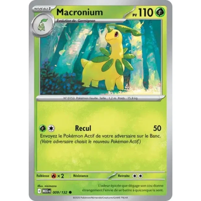 Carte Pokémon Macronium 9/132 - ME1 Méga évolution