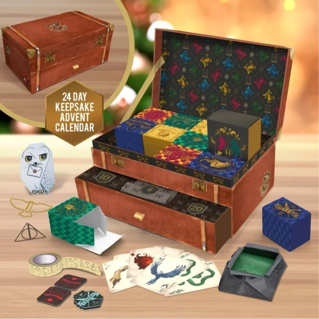 Calendrier de l’Avent Harry Potter – Coffret Valise Collector 24 jours magiques