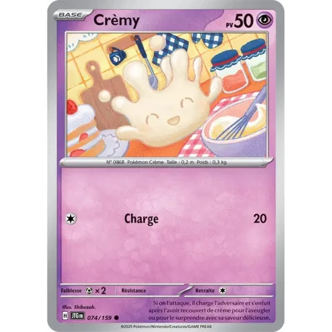 Carte Pokémon Crèmy 74/159 - EV9 Aventures Ensemble