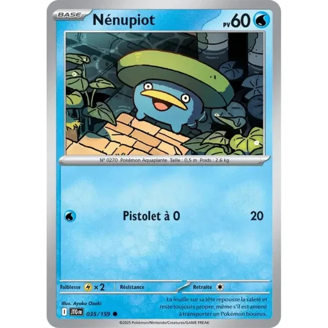 Carte Pokémon Nénupiot 35/159 - EV9 Aventures Ensemble
