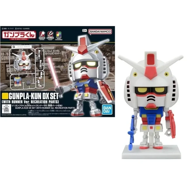 Exemple de kit Gunpla-Kun DX à assembler