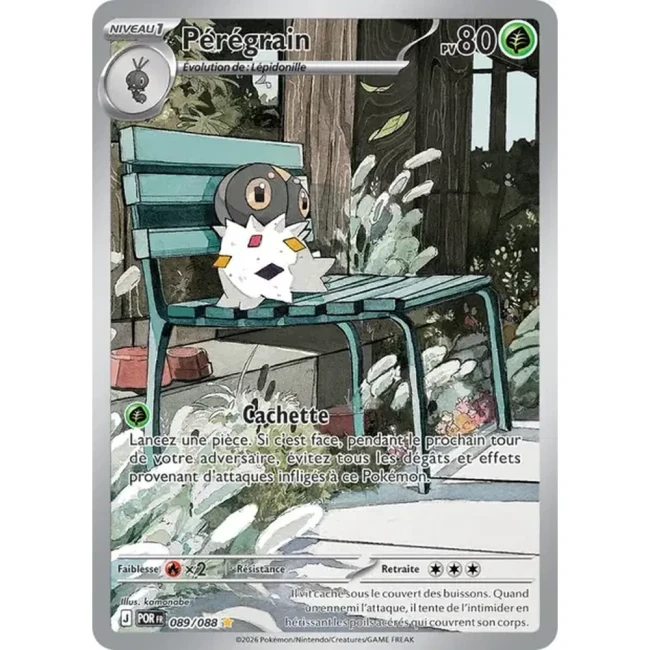 Carte Pokémon Pérégrain 089/088 - ME03 Equilibre Parfait
