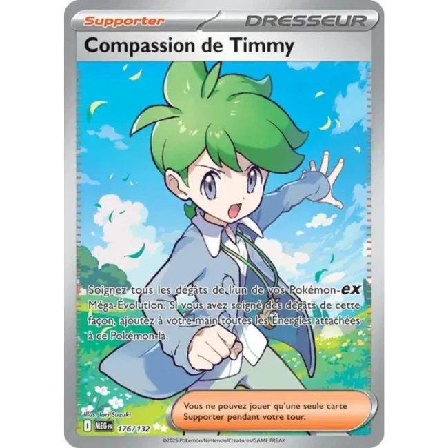 Carte Pokémon Compassion de Timmy 176/132 - ME1 Méga évolution
