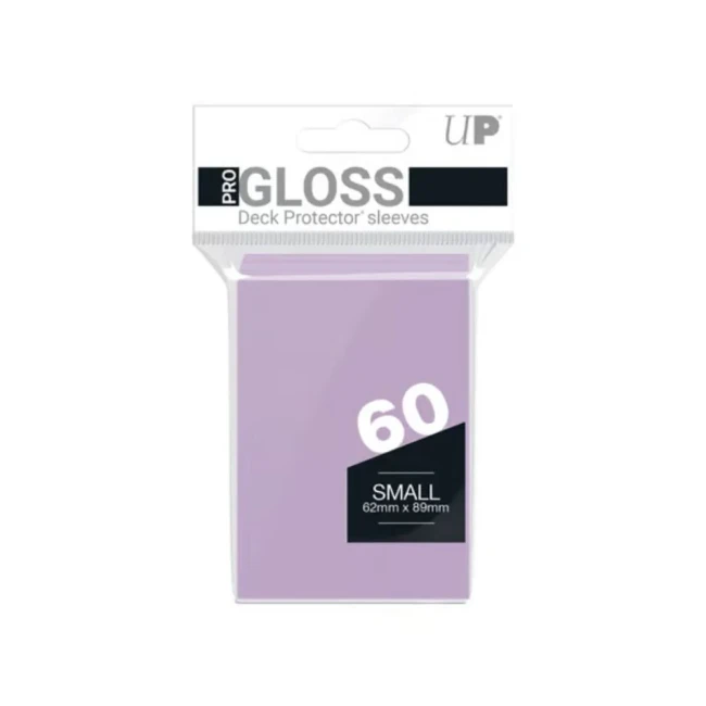 Ultra Pro - PRO-Gloss Sachet de 60 protèges cartes petit format Lilas (62 x 89 mm)