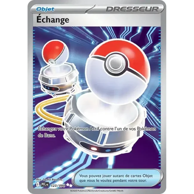 Carte Pokémon Échange 123/94 - ME02 Flammes Fantasmagoriques