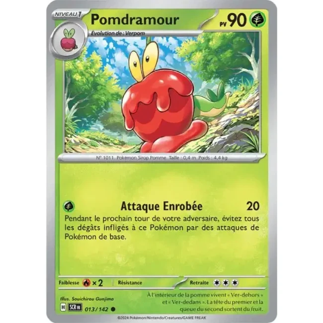 Carte Pokémon Pomdramour 13/142 - EV7 - Couronne Stellaire