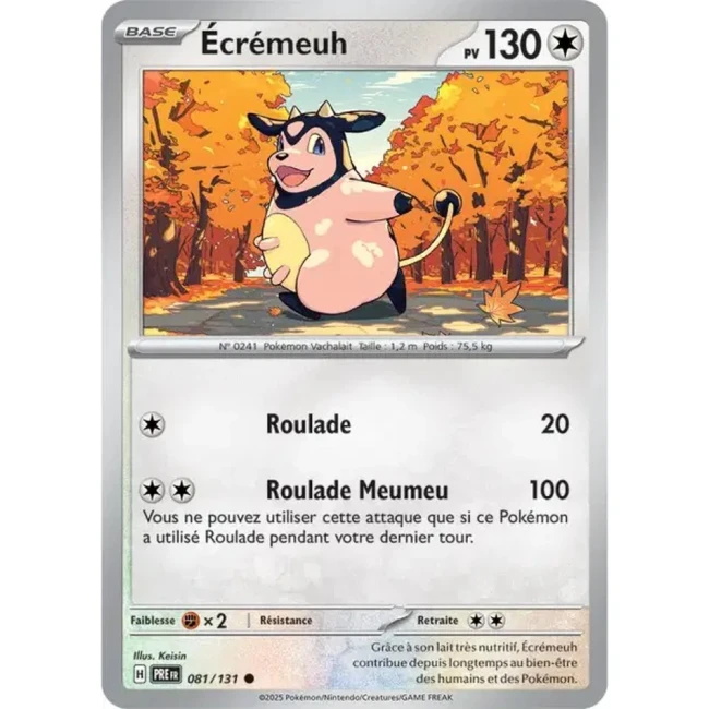 Carte Pokémon Écrémeuh 81/131 - EV8.5 Evolutions Prismatiques