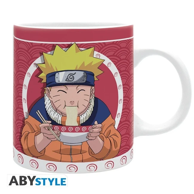 Mug Naruto Ichiraku Ramen avec Naruto au ramen Mug Naruto Ichiraku Ramen 320 ml, Naruto mange son ramen