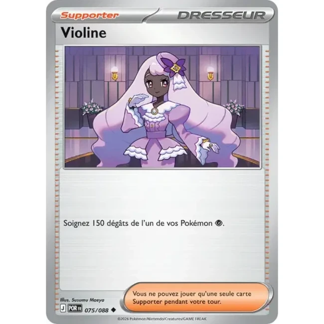 Carte Pokémon Violine 075/088 - ME03 Equilibre Parfait