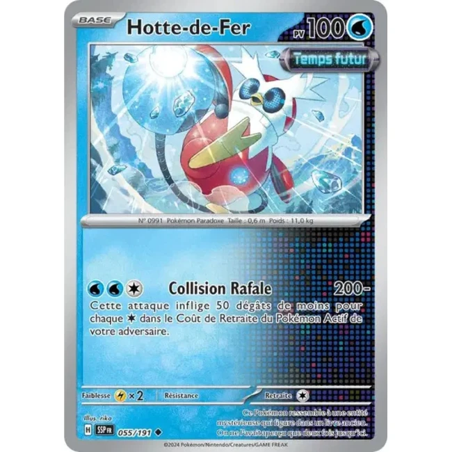 Carte Pokémon Hotte-de-Fer 55/191 - EV8 Étincelles Déferlantes