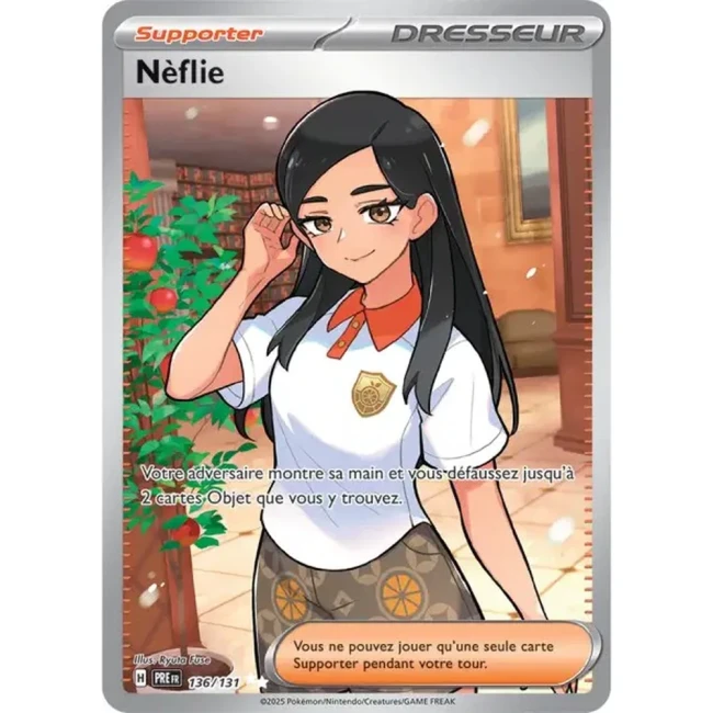 Carte Pokémon Nèflie 136/131 - EV8.5 Evolutions Prismatiques