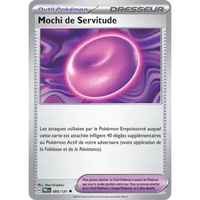 Carte Pokémon Mochi de Servitude 95/131 - EV8.5 Evolutions Prismatiques