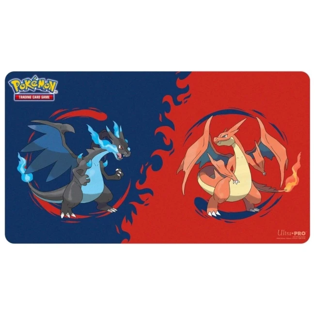 Tapis de jeu Pokémon Ultra PRO Méga-Dracaufeu X et Y, face textile imprimée