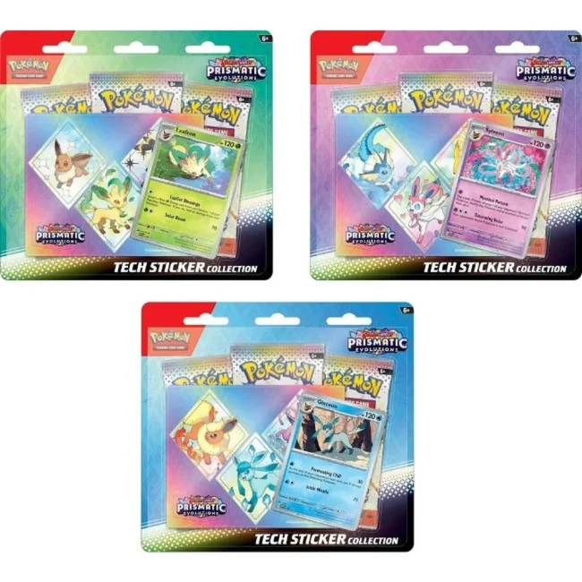 POKEMON -EV 8.5 Evolutions Prismatiques Tech Sticker Box - FR