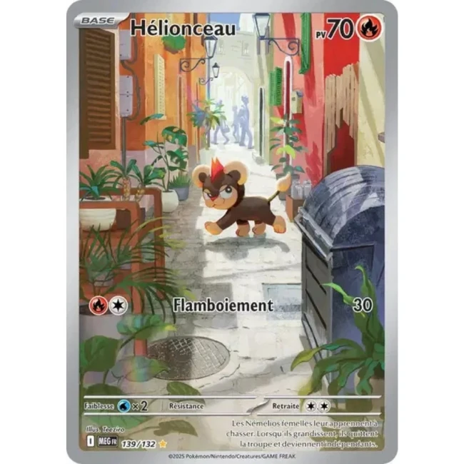 Carte Pokémon Hélionceau 139/132 - ME1 Méga évolution